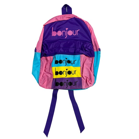 90s kids backpack Dalicoter Retro 80s Backpack, Memphis Geometric Pattern School Bookbags Travel Hiking Camping Daypack for and Adult Standard fit with double Sprayground 90's Nick Character DLXR